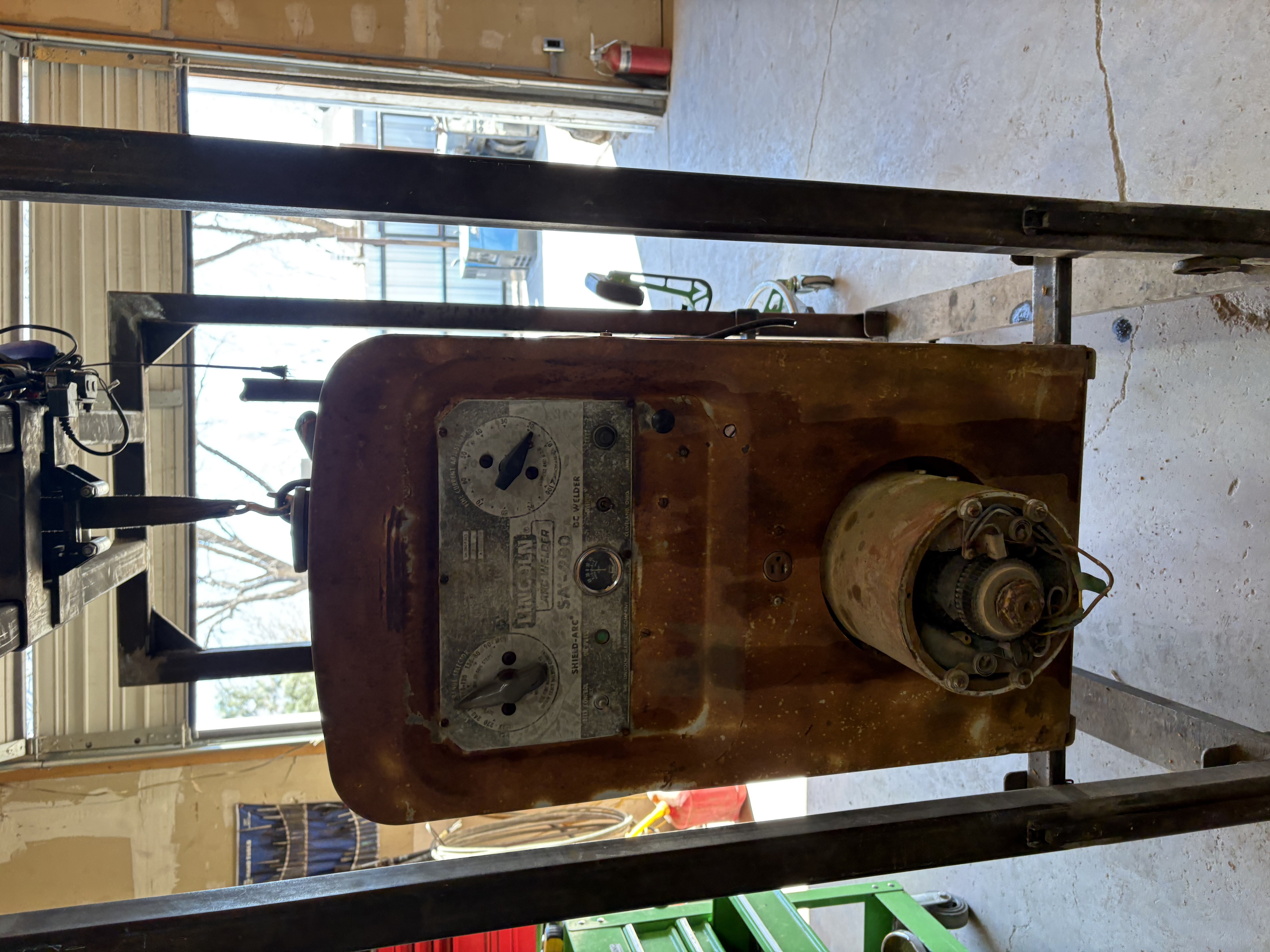 Before - Rusty Lincoln Welder